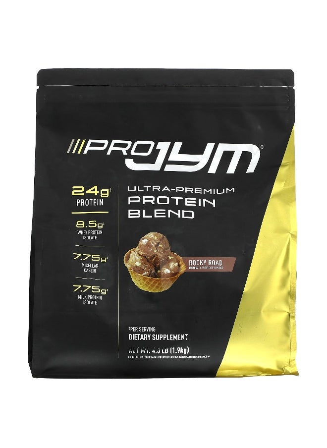 JYM Supplement Science - JYM Supplement Science, Pro JYM, Ultra-Premium Protein Blend, Rocky Road, 4.3 lb (1.9 kg) - Image 1