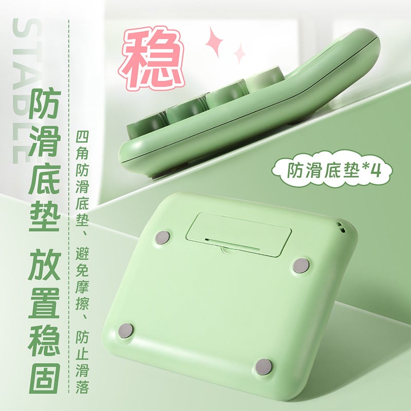 Kaba Bear High Color Value Dopamine Calculator For Primary School Students Special Math Cute Children Macaron Color Finance - Image 5