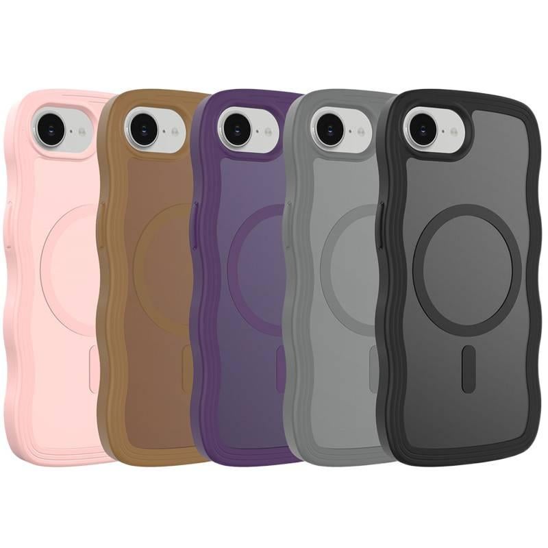 MagSafe Case | Shockproof Cover for iPhone 16 / 16 Plus / 16 Pro / 16 Pro Max | Wave Pattern PC - Image 2