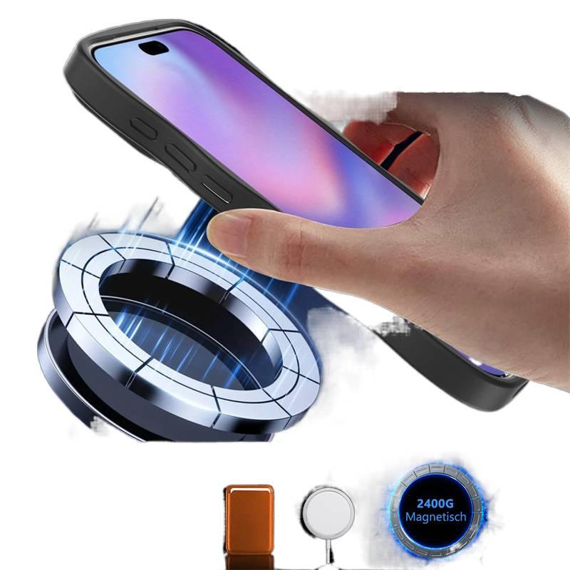 MagSafe Case | Shockproof Cover for iPhone 16 / 16 Plus / 16 Pro / 16 Pro Max | Wave Pattern PC - Image 5