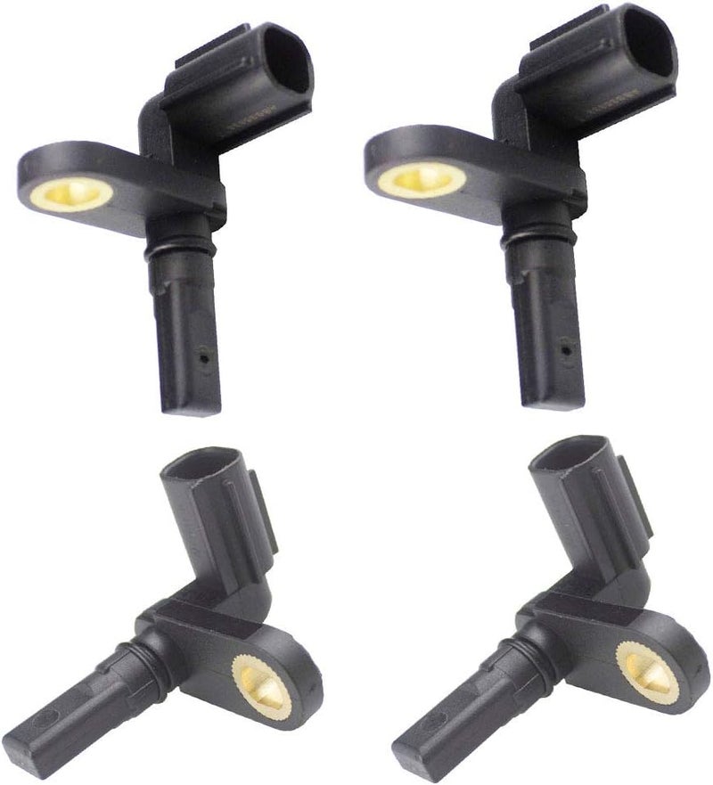 ACAUTO Set of 4 ABS Wheel Speed Sensors for 2007-2017 Toyota Tundra Front + Rear - Image 1