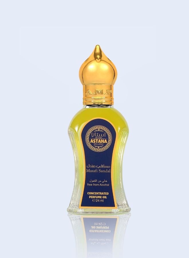 ASTANA MILLANO Masfi Sandal Perfume Oil 24ML - Image 2