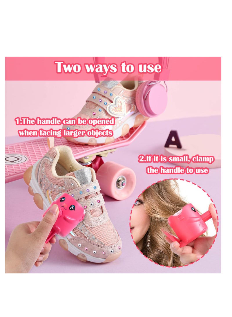 Excefore ختم جواهر الشعر، مجموعة تزيين الشعر بخواتم، ختم بريق الشعر، ماكينة بريق الشعر للنساء، مع 10 أنواع مختلفة من 120 ماسة متلألئة، للتزيين الموضي، الزفاف - Image 5