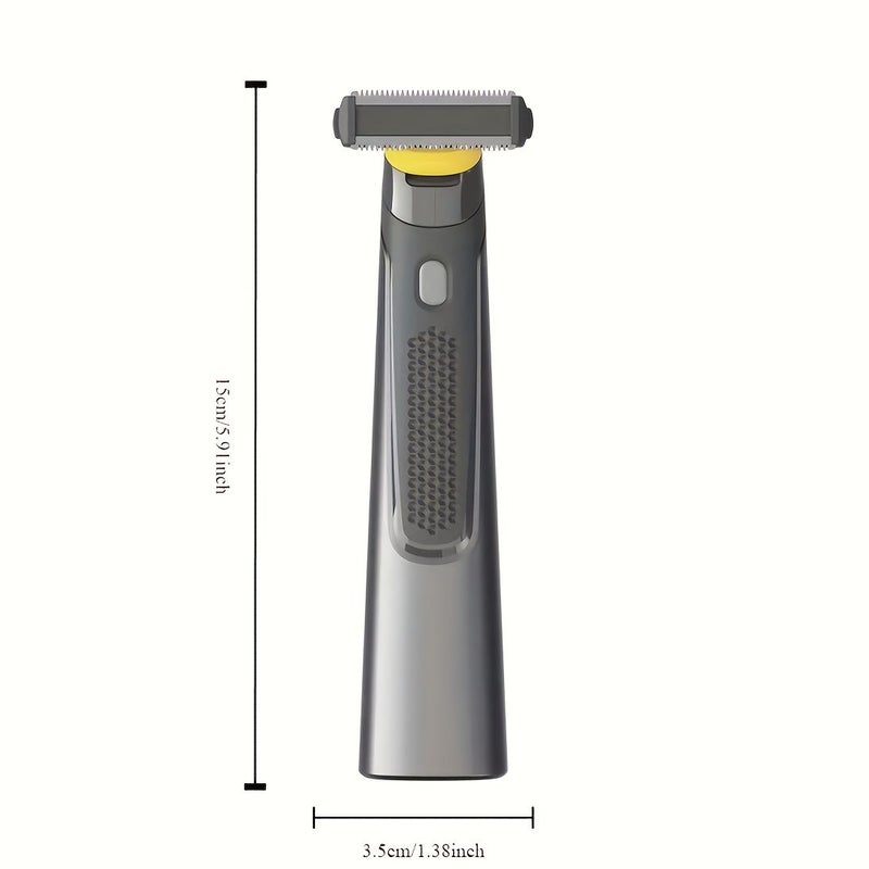 Men And Women Electric Full Body Hair Trimmer Depilator Shaver Grey - Image 1