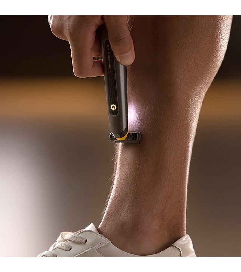 Men And Women Electric Full Body Hair Trimmer Depilator Shaver Grey - Image 3