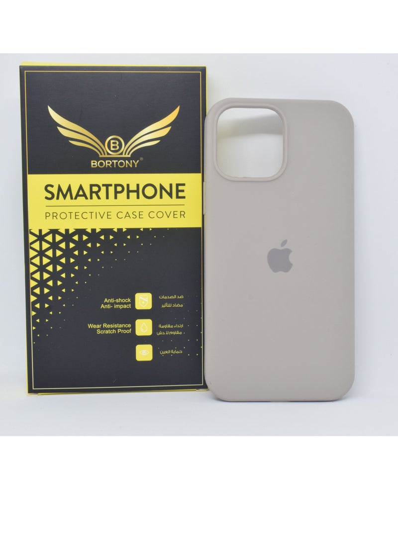 BORTONY Protective Silicone Case Cover For iPhone 13 Pro Max 6.7 Inch  - Image 4