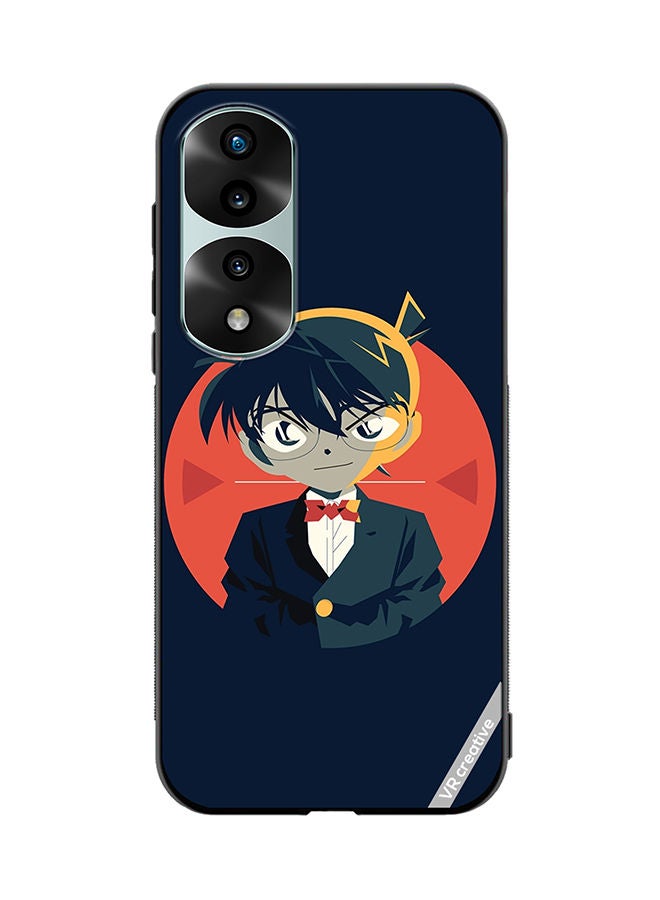 VR CREATIVE Protective Case Cover For Honor 70 Pro Detective Conan Character Design Multicolour - Image 1