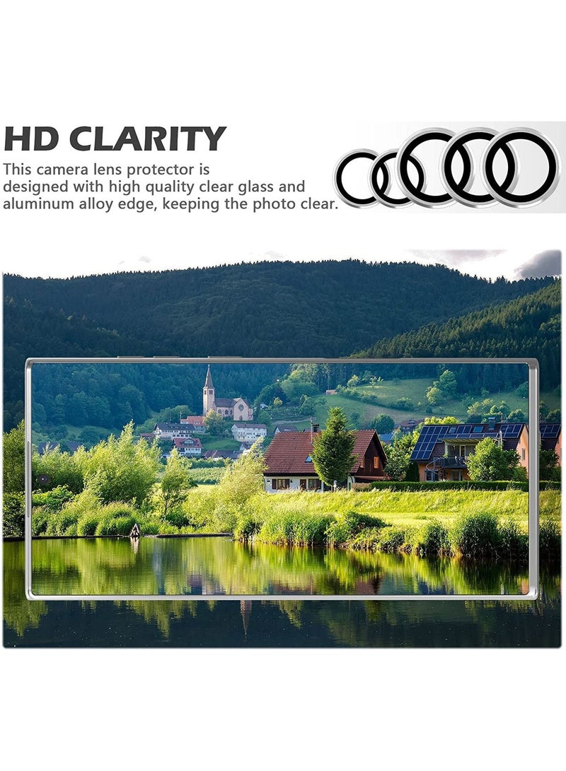 Rock Pow Camera Lens Screen Protector,Individual Metal Ring Rear Camera Lens Protector,for Samsung Galaxy S22 Ultra - Image 3