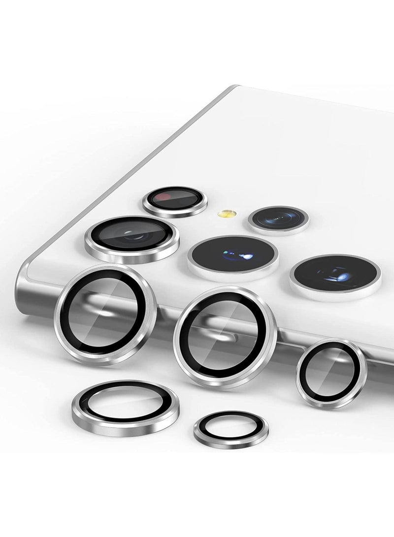 Rock Pow Camera Lens Screen Protector,Individual Metal Ring Rear Camera Lens Protector,for Samsung Galaxy S22 Ultra - Image 1