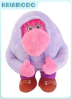 HALAMODO Inside Out Pink - Purple Giggle with Thumbs - up Q - version Plush Toy - A Sweet and Thoughtful Item for Birthday Giving, Perfect for Decorating Bedroom, Living Room, and Desk Areas, and an Office Relaxation Essential  20cm  - Image 1