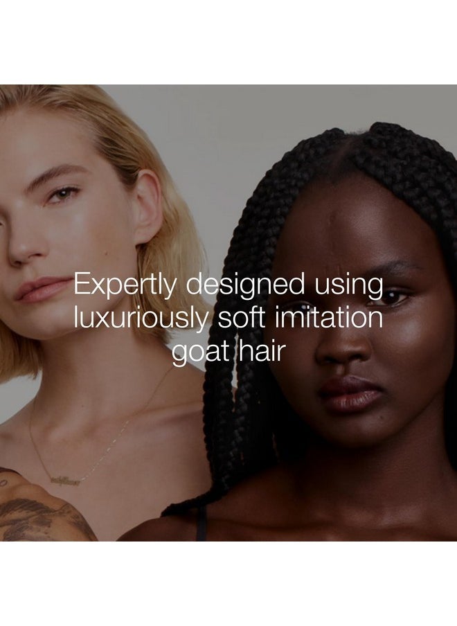 آر إم إس بيوتي فرشاة Skin2Skin Everything - فرشاة الكريم والبودرة، فرشاة الكونتور، فرشاة الهايلايتر، بودرة التثبيت، أو فرشاة أحمر الخدود، فرشاة المكياج مكياج الكريم والبودرة  - Image 4