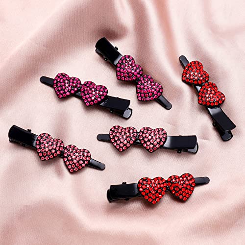 BVGA Valentine's Day Hair Clips for Women Girls lovely Heart black Hair Clips Sweet Side Bangs Barrette Hair Accessories, Gift for Valentine's Day - Image 3