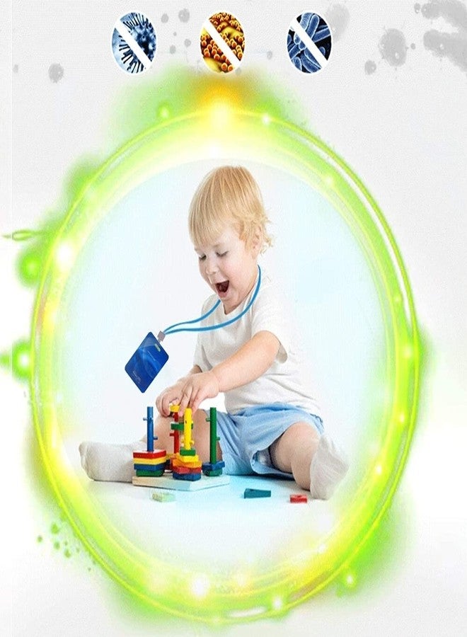 Kidultz Virus Shut Out Card Virus Blocker Environment/Air Sterilization/Sanitisation Card Neck Hanging-10 Piece/for Kids Students School/for Home, Offices/Anti-Bacterial (30 Days) - Image 5