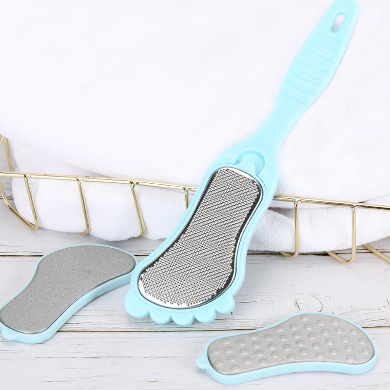 2 Sets Foot Care File Tool Manual Foot (Sky- ) - Image 4