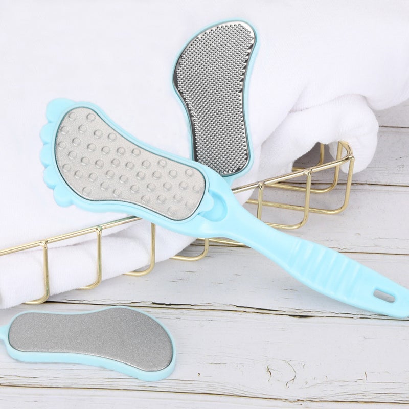 2 Sets Foot Care File Tool Manual Foot (Sky- ) - Image 2