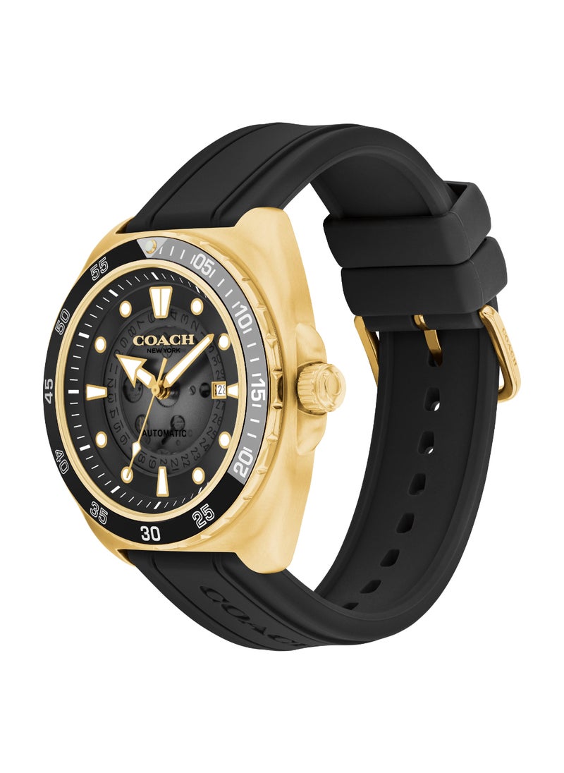 COACH COACH WATCHES TONNEAU ANALOG MEN'S BLACK CASE WATCH - 14602718  - Image 1