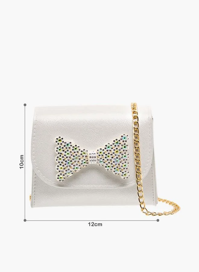 Flora Bella By Shoexpress Flora Bella Crossbody Bag with Chain Strap Ramadan Collection