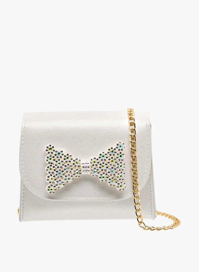 Flora Bella By Shoexpress Flora Bella Crossbody Bag with Chain Strap Ramadan Collection