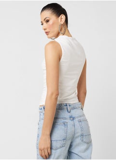 Ginger Ruched Fitted Vest  - Image 2