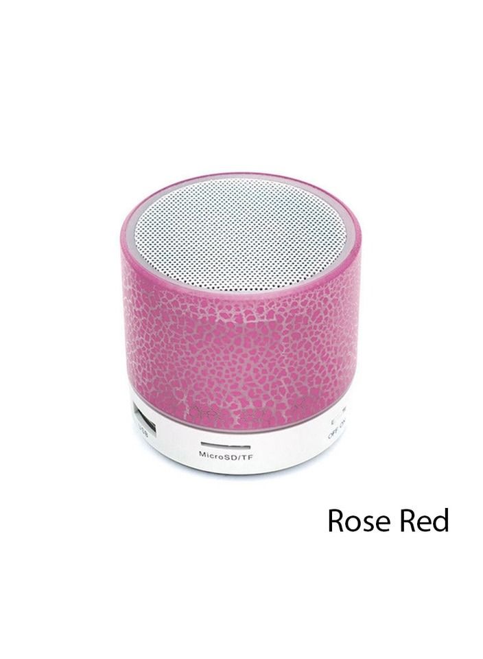 AROAQ Wireless Bluetooth SpeakerA9 Dazzling Crack LED Wireless Bluetooth Waterproof U-Disk TF Card  - Image 1