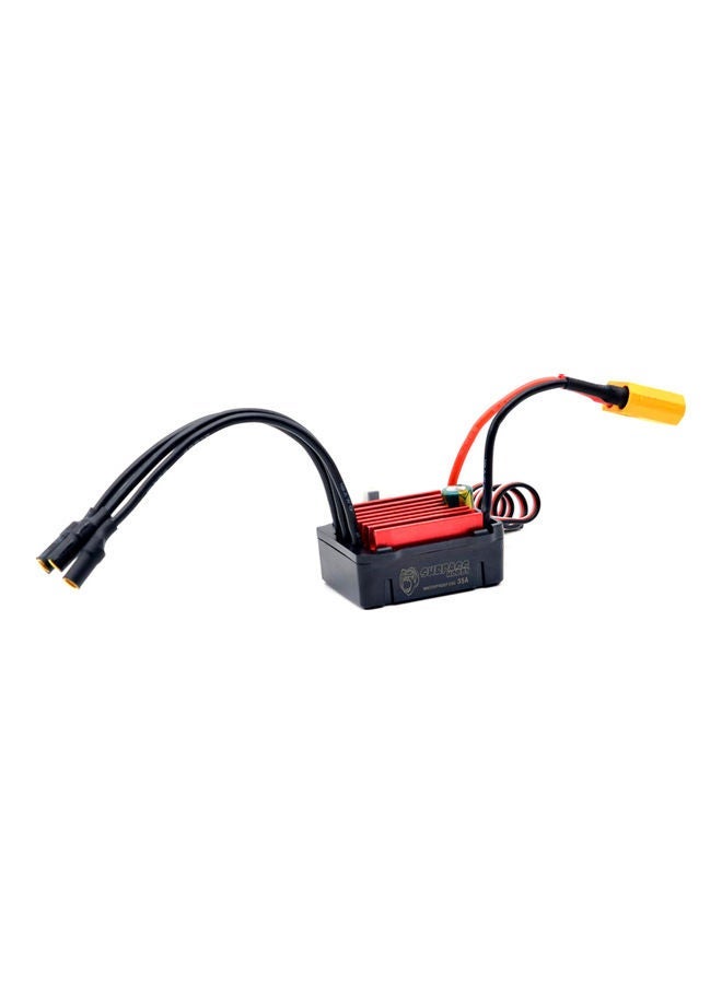 NIBEMINENT Lipo Waterproof RC Car Electronic Speed Controller 11x4.2x6.8cm - Image 1