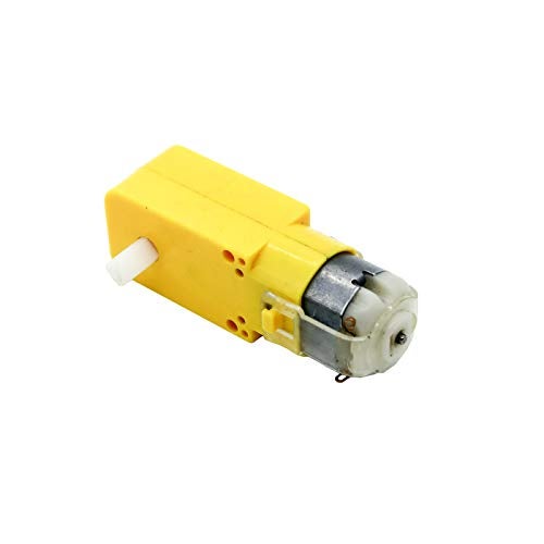 Electronicspices Electronic Spices Dual Shaft 3v Dc Gear Motor 9v Dc Motor Plastic for Toy Cars - Multicolor (Pack of 2) - Image 4