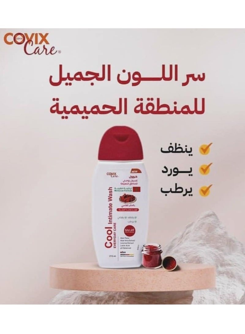 كوفيكس كير غسول كوول للمناطق الحساسة بالعكر الفاسي من كوفيكس كير –بالصبار وعرق السوس وحمض اللاكتيك، ترطيب وحماية يومية - Image 4