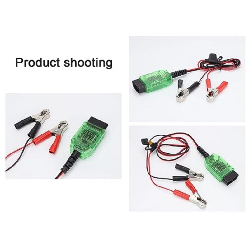 12 V Car On-d Diagnostics Tester Automotive Battery Replacement Tool Car Computers ECU Memory Saver Battery Leakage Detection Tool DOOMUN - Image 4