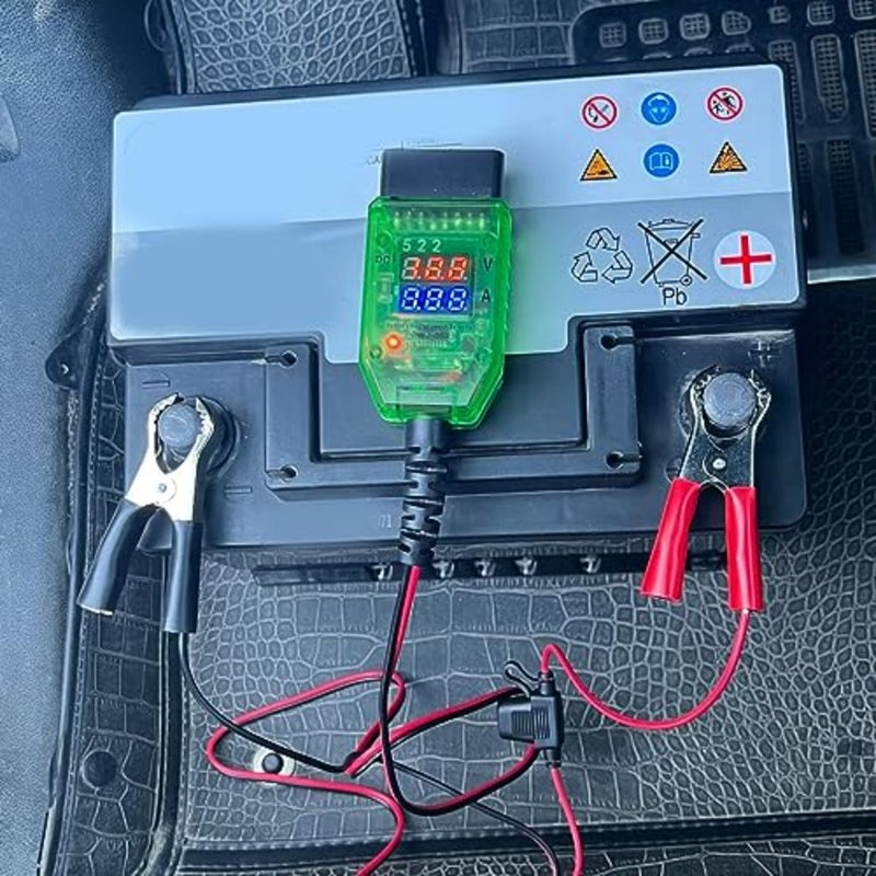 12 V Car On-d Diagnostics Tester Automotive Battery Replacement Tool Car Computers ECU Memory Saver Battery Leakage Detection Tool DOOMUN - Image 5