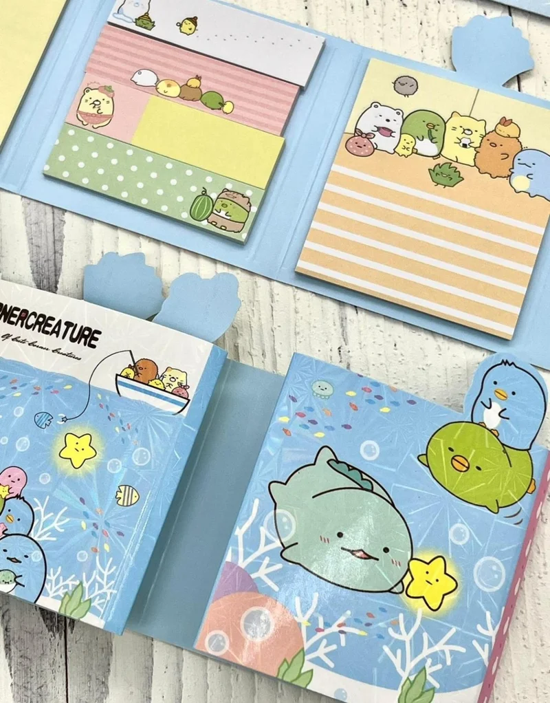 Kağıt Gemi Dükkan Paper Ship Shop Cute Sumikko Junk Food Themed Post-It / Sticky Note / Index