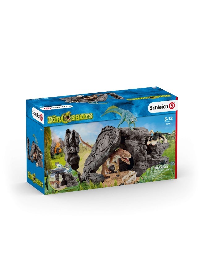 Schleich Dino with Cave Set - Image 2