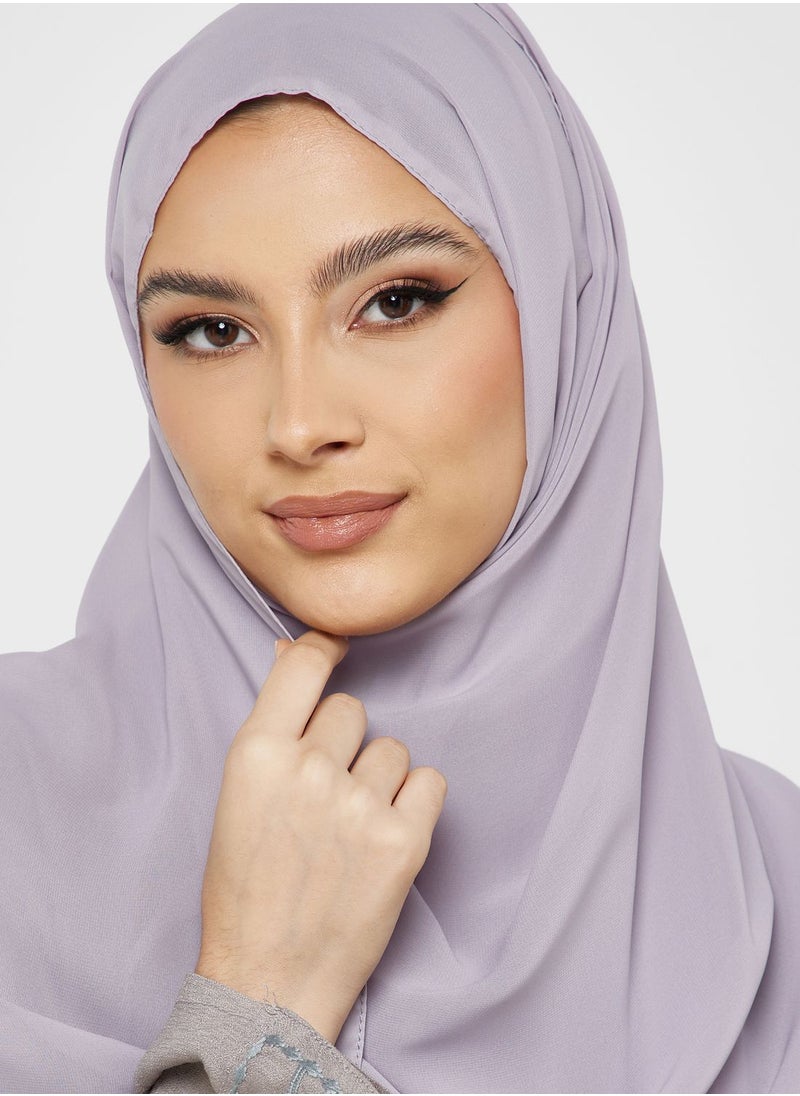 hayas closet - Embroidered Pocket Detail Abaya - Image 1
