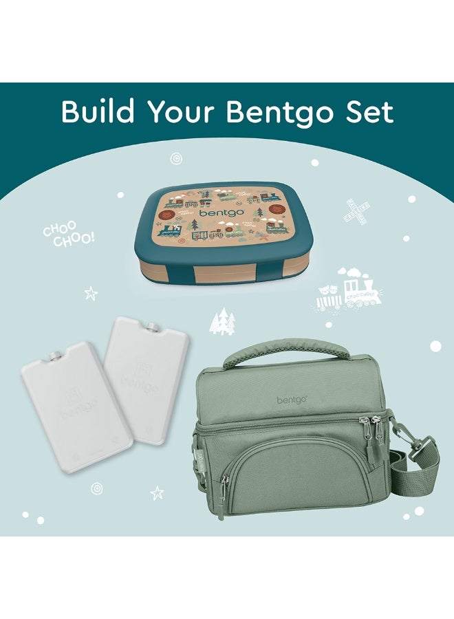 Bentgo Kids Prints 5 Compartment Lunchbox Trains - Image 2