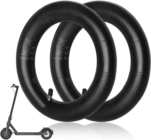 Amitor 8 12 x 2 Scooter Inner Tube with Silver Straight Valve PressureResistant Electric Scooter Inner Tube 85x2 Highly Elastic Extra Thickened Inflatable Tire for Xiaomi Pro 2 1S M365 Mi3 2PCS - Image 1
