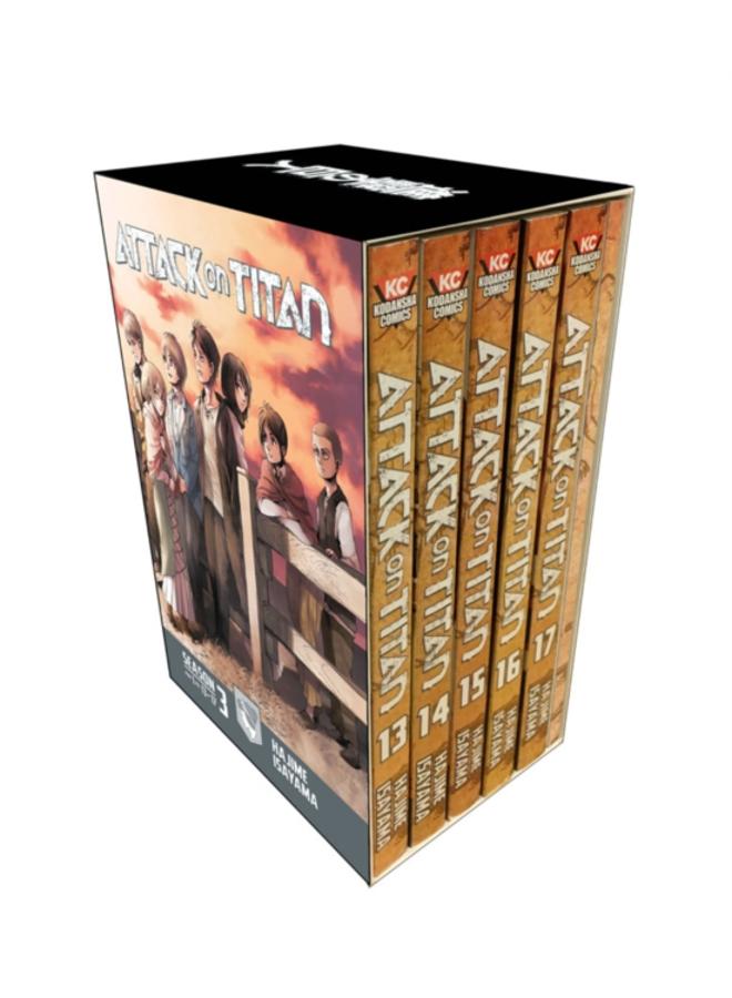 Attack On Titan Season 3 Part 1 Manga Box Set 