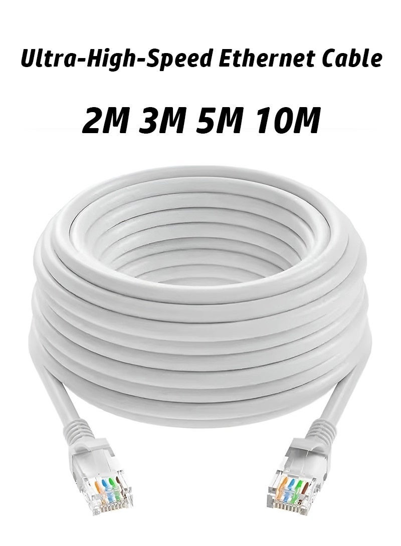 جيكومو كابل إيثرنت CAT 6 عالي الجودة – كابل بيانات سريع وموثوق، بأطوال 2/3/5/10 أمتار - Image 1