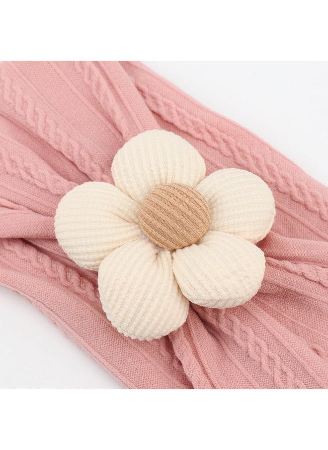 DRESHOW DRESHOW BQUBO Baby Nylon Headbands Flower Hairbands Soft Headband for Baby Girls Newborn Infant Toddlers Hair Accessories  - Image 5