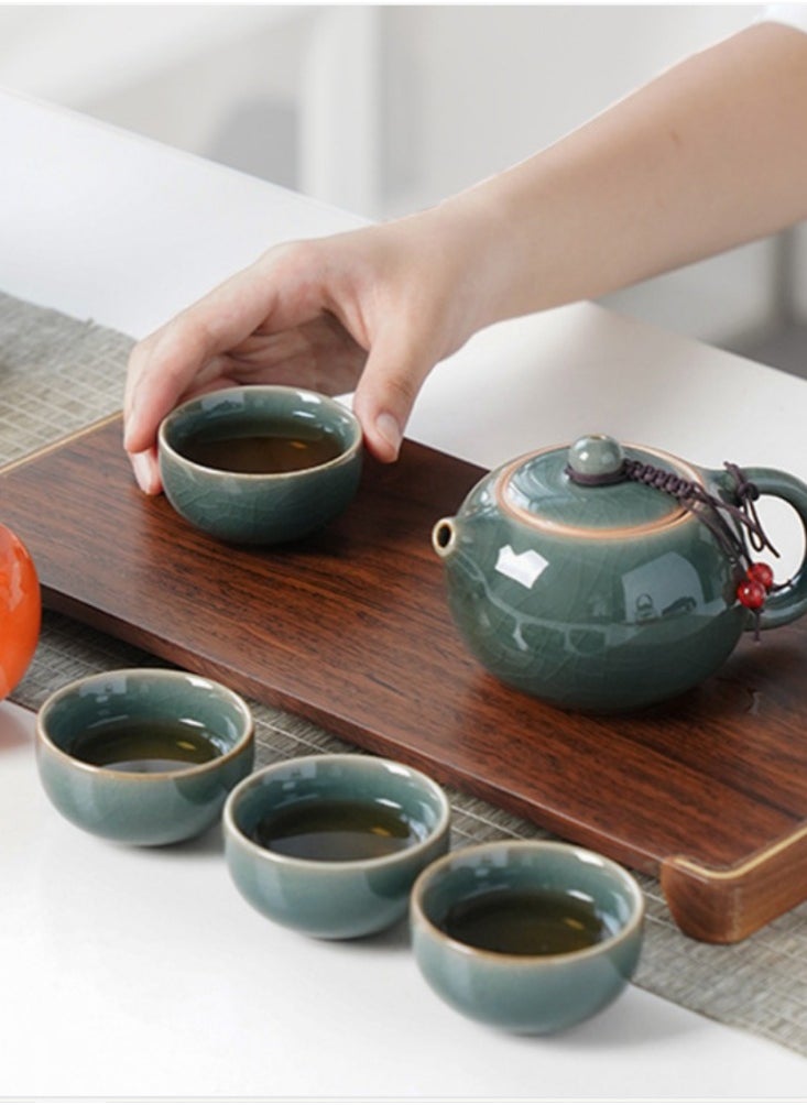Generic - Traditional Chinese Style Tea Utensils Accompanied By Hand Gift Boxes, High-end Light Luxury Style Home And Business Tea Utensils Gifts - Image 1