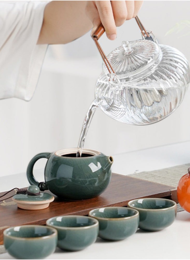 Generic - Traditional Chinese Style Tea Utensils Accompanied By Hand Gift Boxes, High-end Light Luxury Style Home And Business Tea Utensils Gifts - Image 1