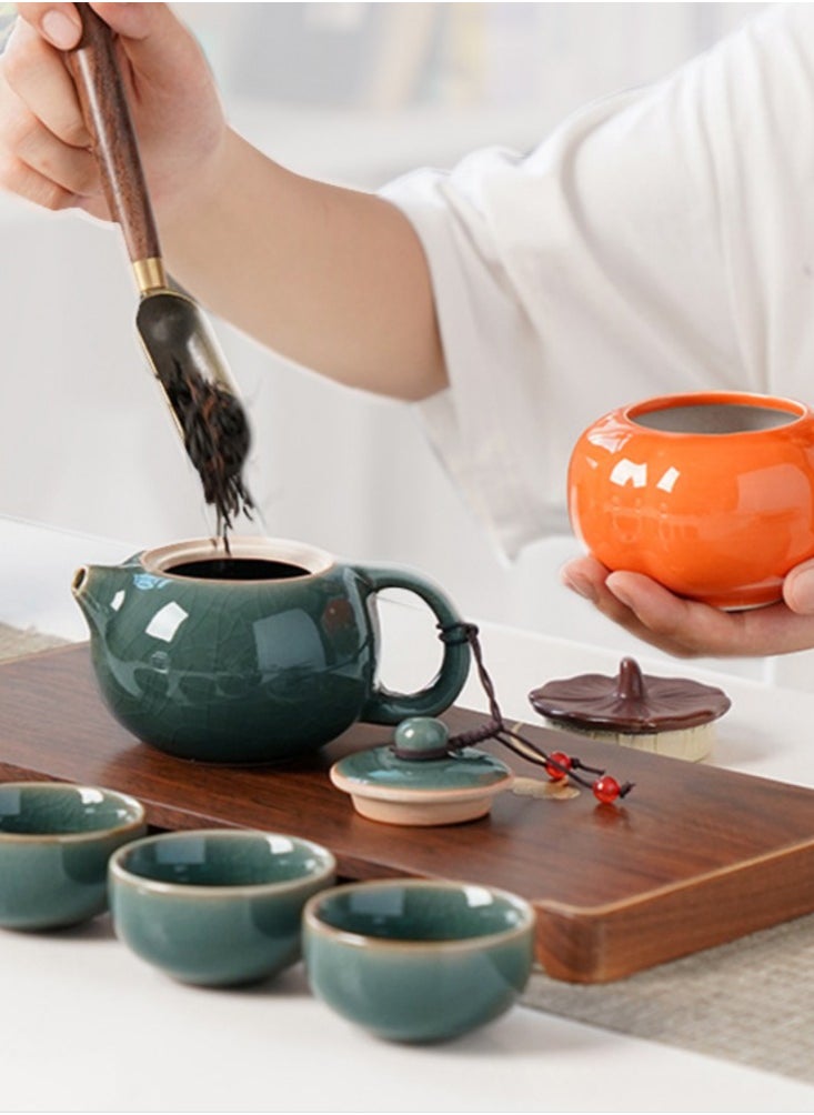 Generic - Traditional Chinese Style Tea Utensils Accompanied By Hand Gift Boxes, High-end Light Luxury Style Home And Business Tea Utensils Gifts - Image 1