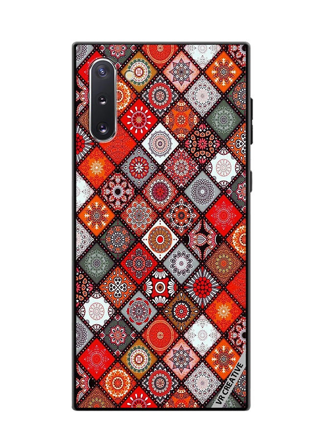 VR CREATIVE Protective Case Cover For Samsung Galaxy Note10 5G Mandala Design Multicolour - Image 1