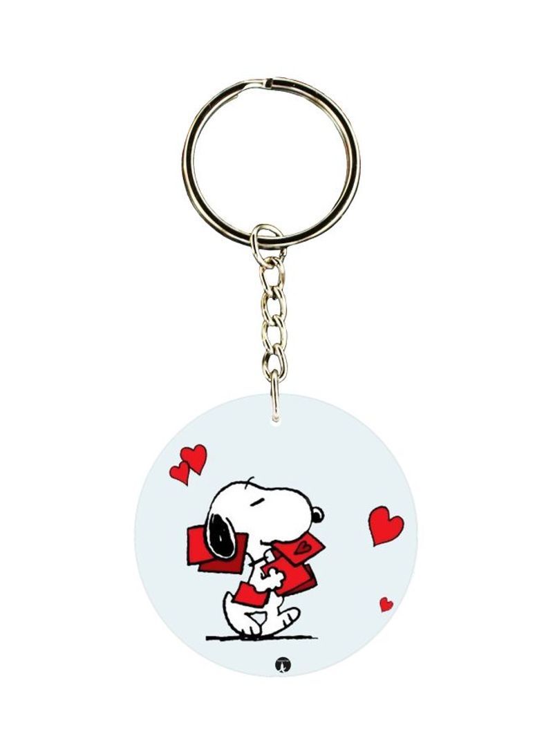 RKN Cartoon Themed Dual Sided Keychain