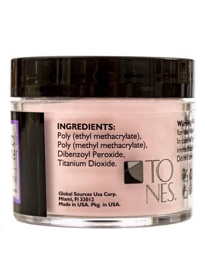 Tones Pro Acrylic Powder Cover Pink - Premium Acrylic Nail Powder For Professional Nail Design, Sculpting, And Nail Building - Salon-Quality Acrylic Nail Supplies (1.5 Fl Oz) - Image 3