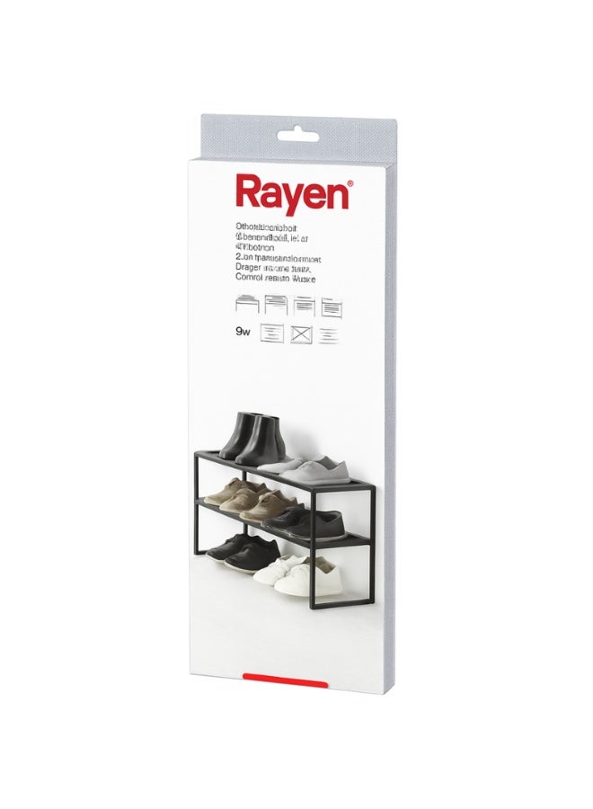 ريان رف أحذية راين الإسباني – تصميم قابل للتكديس لتنظيم الأحذية وتوفير المساحة بجودة عالية - Image 4