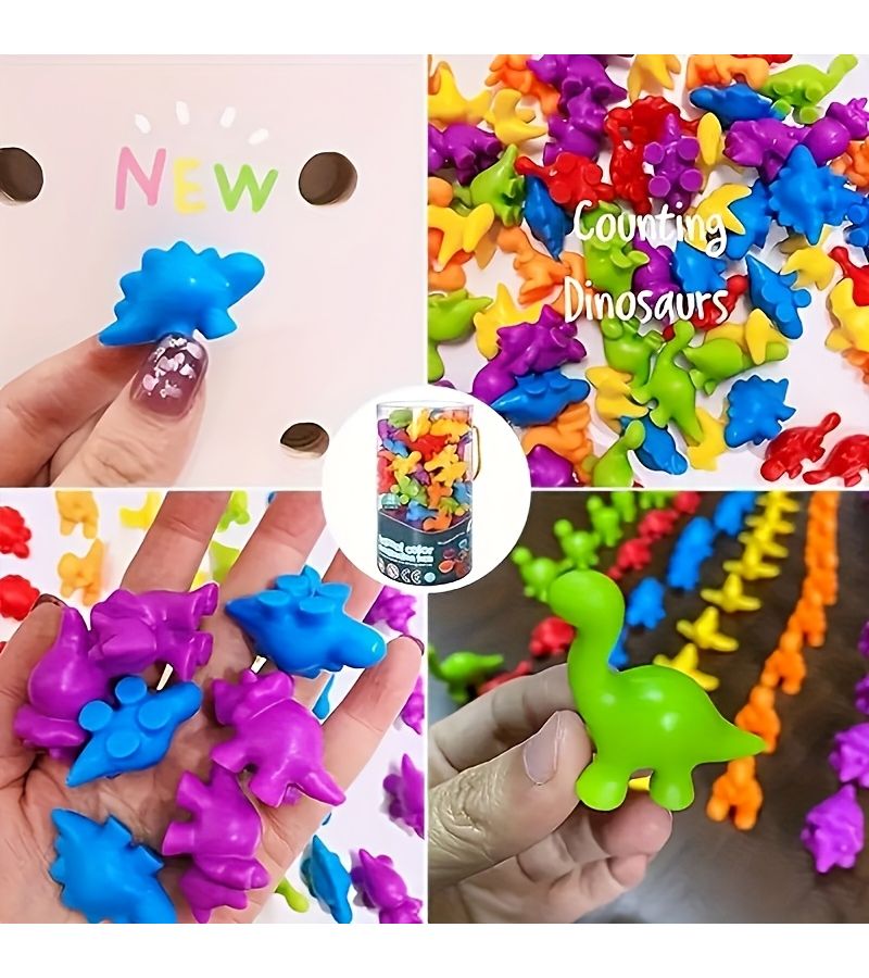 Animal Counting Toy 44 Piece Set Zoo Sorting Matching Learning Gift - Image 4