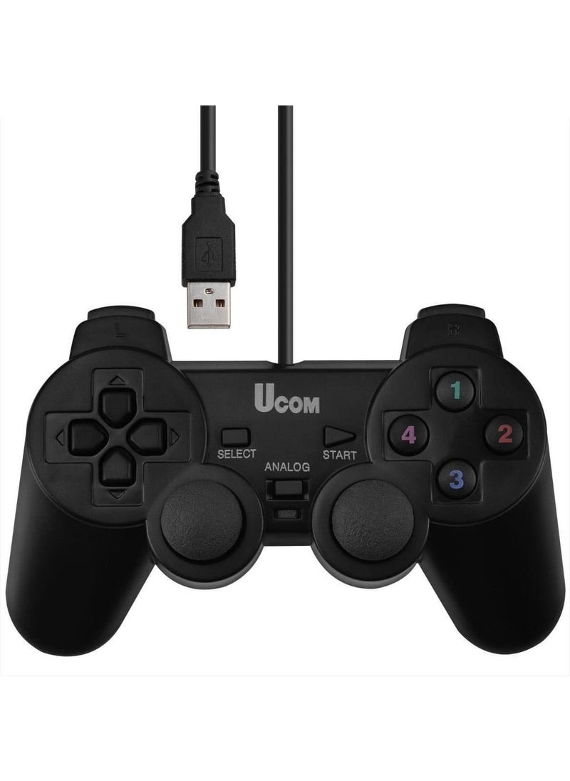 U com PC Vibrating Dualshock Gamepad Joystick  - Image 2