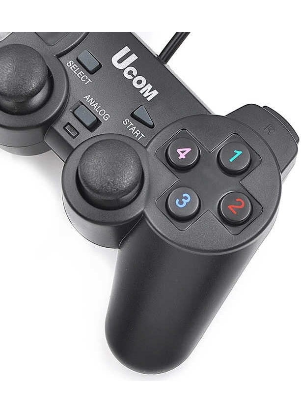 U com PC Vibrating Dualshock Gamepad Joystick  - Image 3