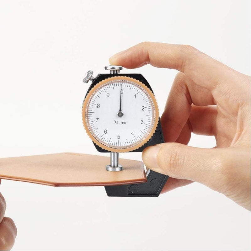 Utoolmart Metal Leather 0 to 10mm Dial Thickness Gauge 0.1mm Precision 1 Pcs - Image 5