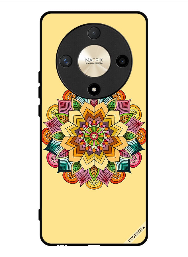 Covernex Protective Case Cover For Honor X9b Round Mandala Pattern - Image 1