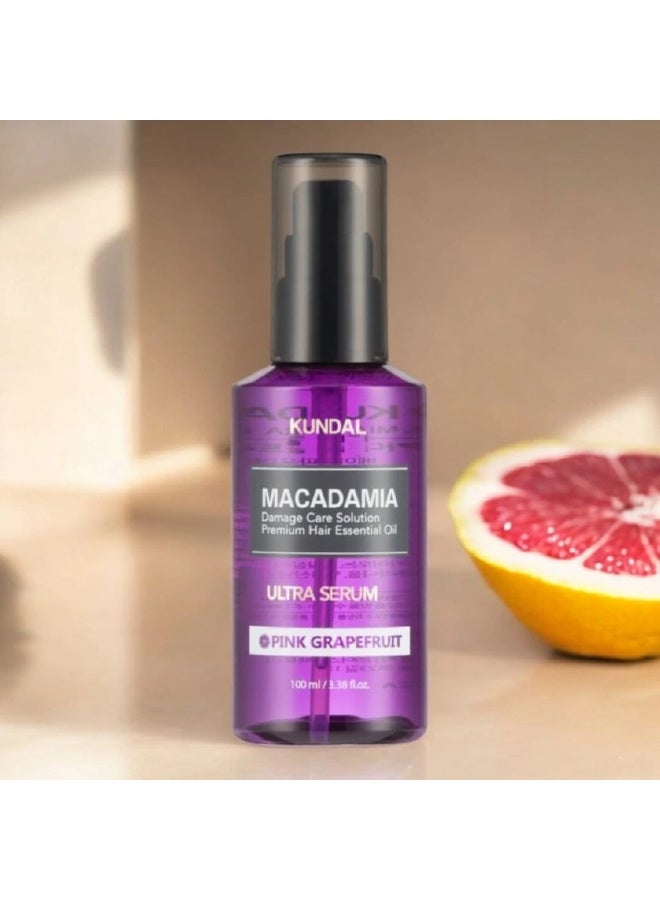 كاندال سيروم الشعر ماكاداميا 100 مل - جريب فروت وردي - Image 3